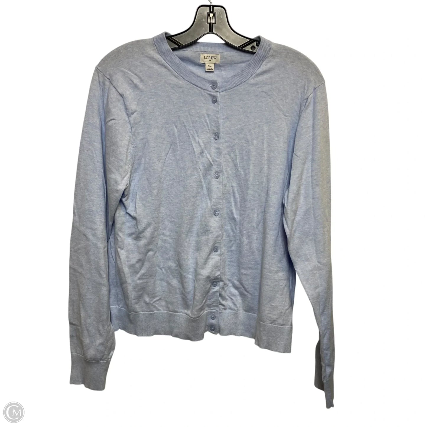 Top Long Sleeve By J. Crew In Blue, Size: Xl