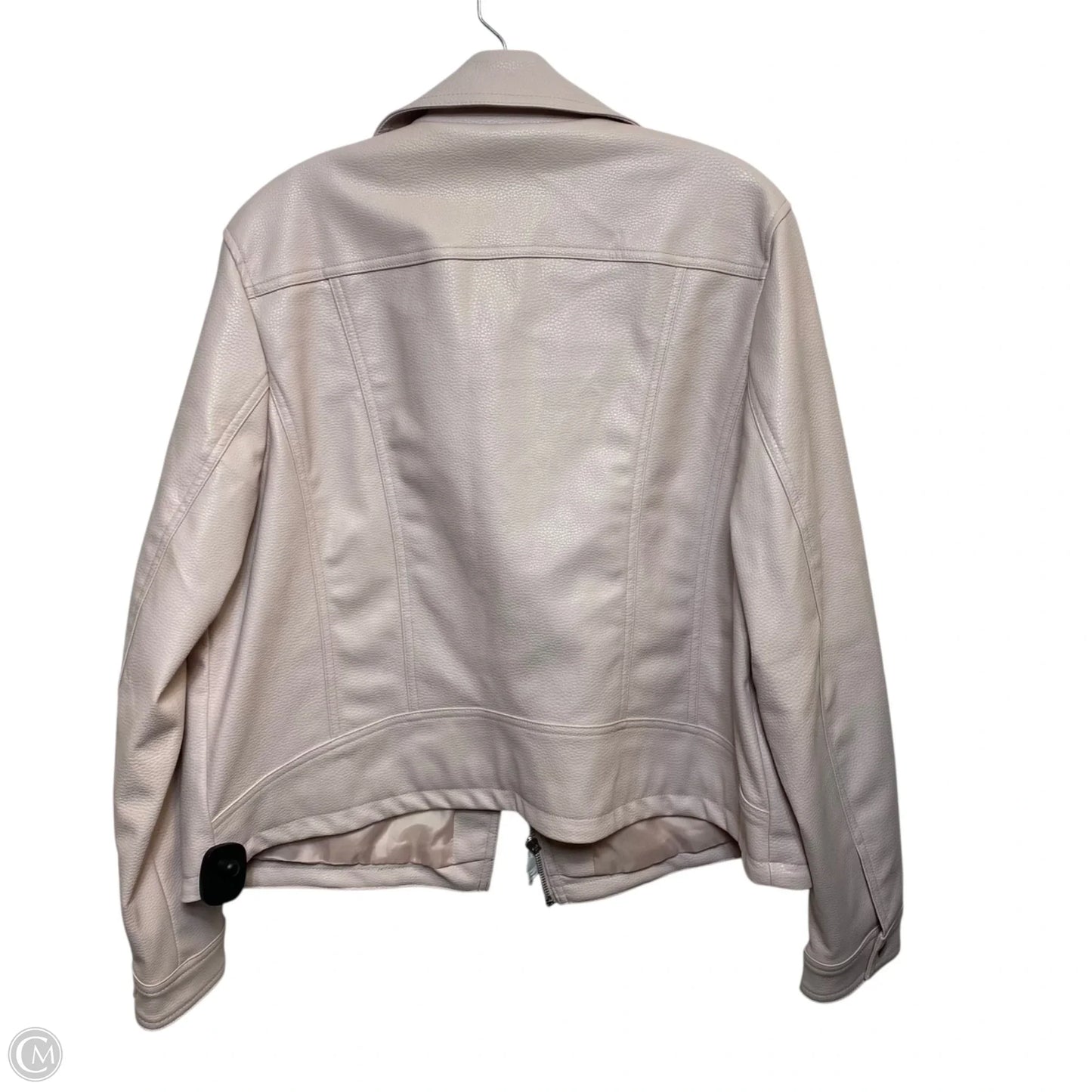 Jacket Moto By Express In Pink, Size: Xl