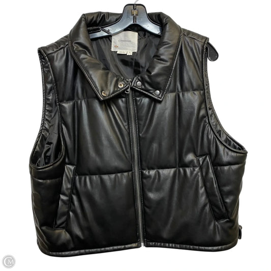 Vest Puffer & Quilted By Anthropologie In Black, Size: Xl
