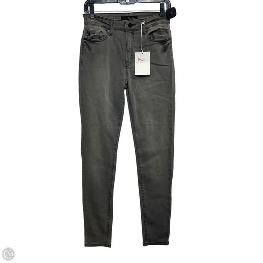 Jeans Skinny By Kancan In Black Denim, Size: 4