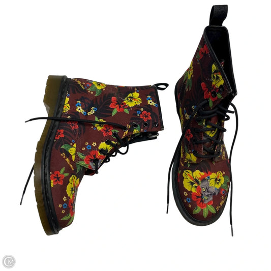 Boots Designer By Dr Martens In Multi-colored, Size: 9