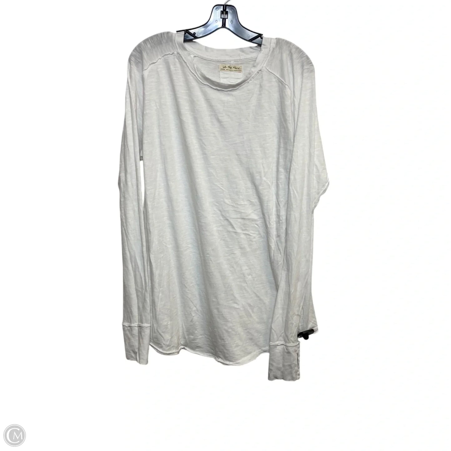 Top Long Sleeve By We The Free In White, Size: M