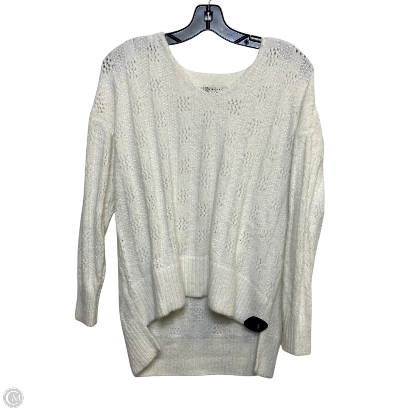 Sweater By Versona In White, Size: Xs