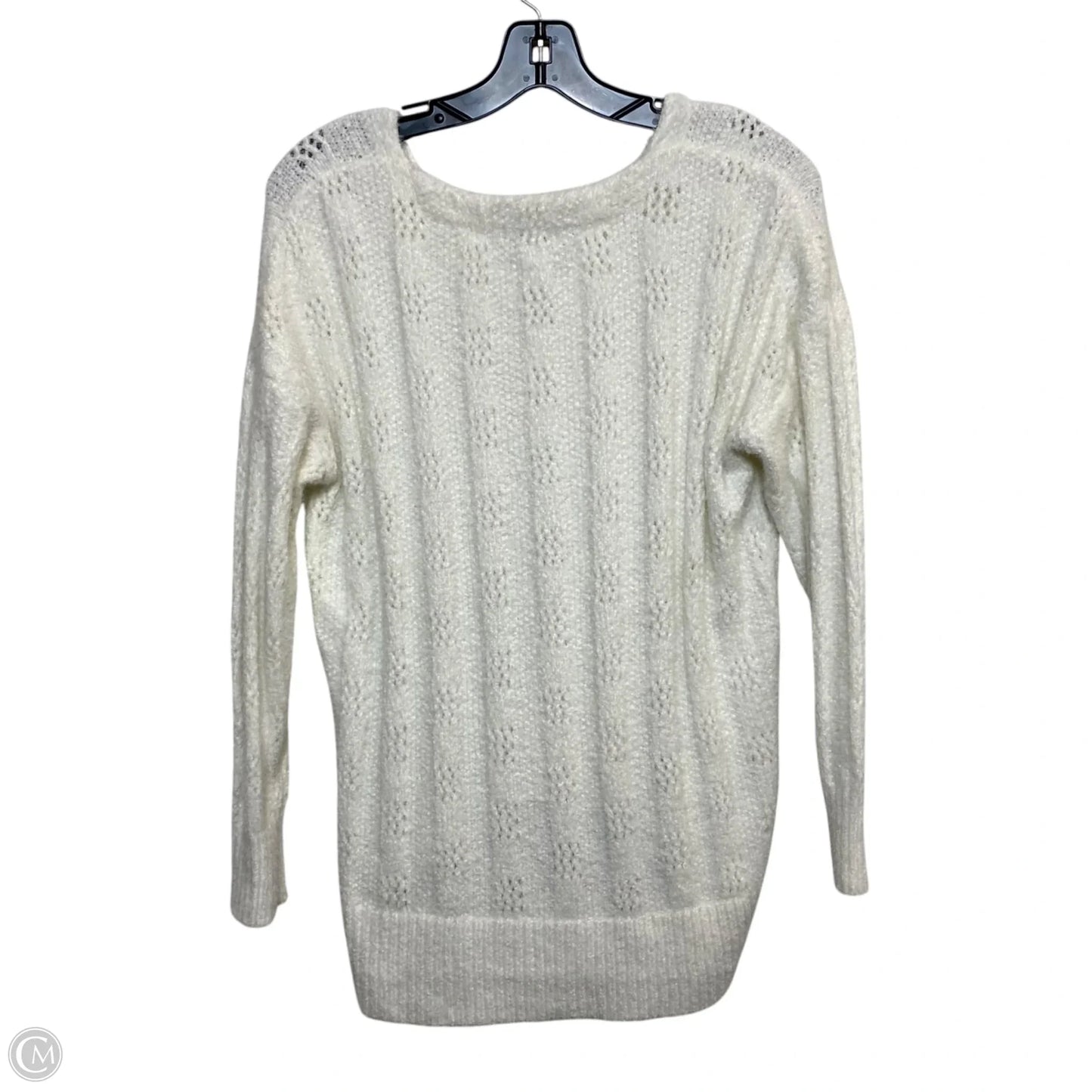 Sweater By Versona In White, Size: Xs