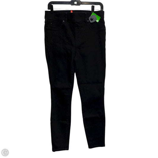 Jeans Jeggings By Spanx In Black Denim, Size: M