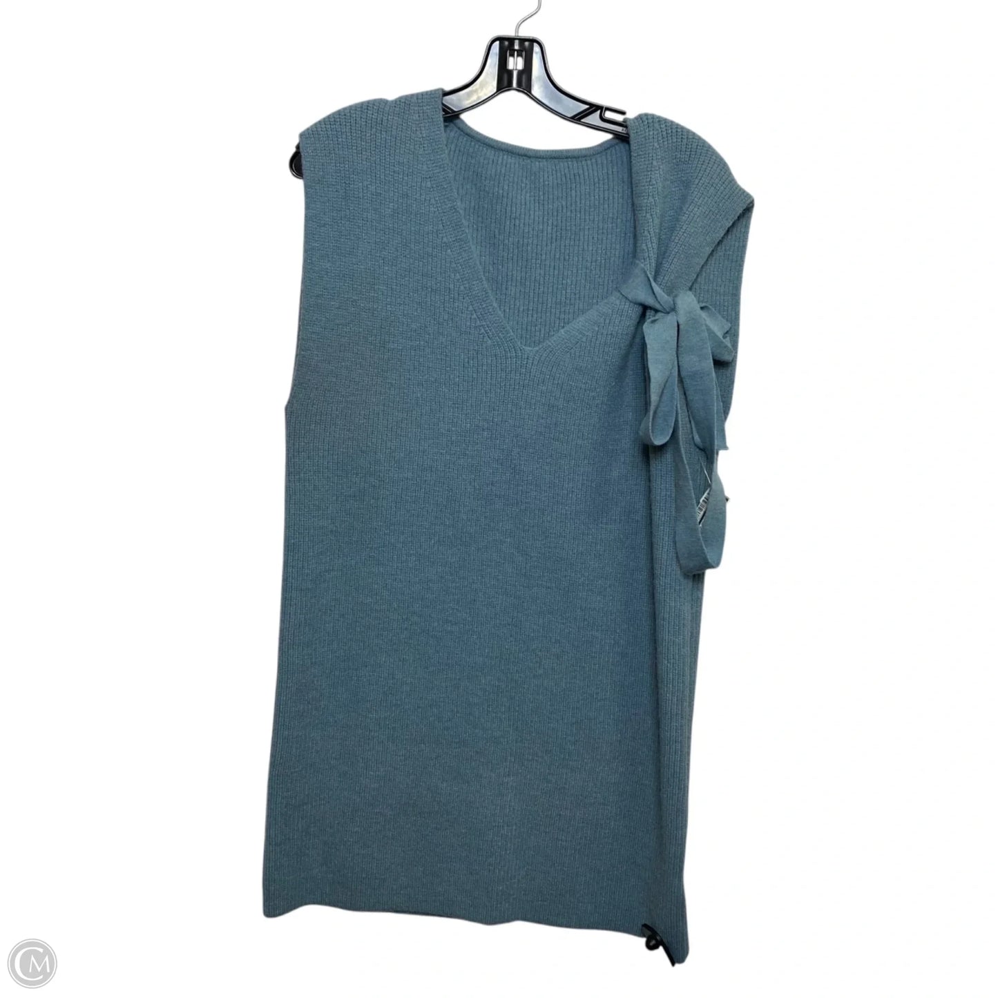 Sweater Short Sleeve By Dazy In Blue, Size: L