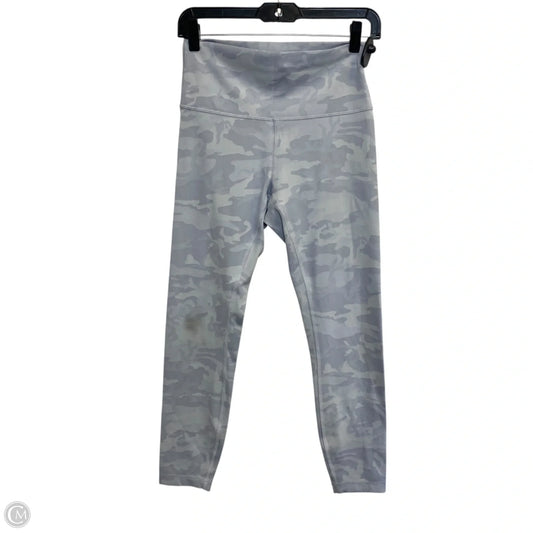 Athletic Leggings By Lululemon In Grey, Size: 8