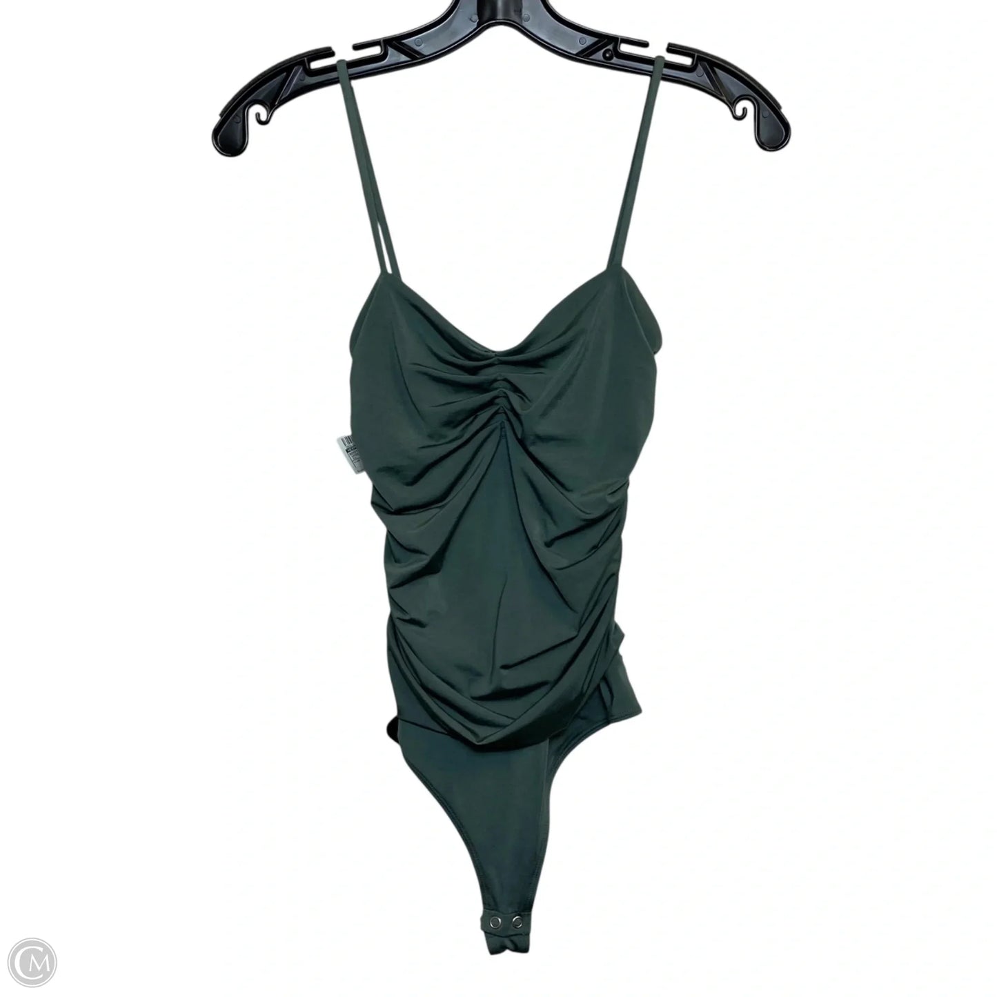 Bodysuit By Express In Green, Size: Xs