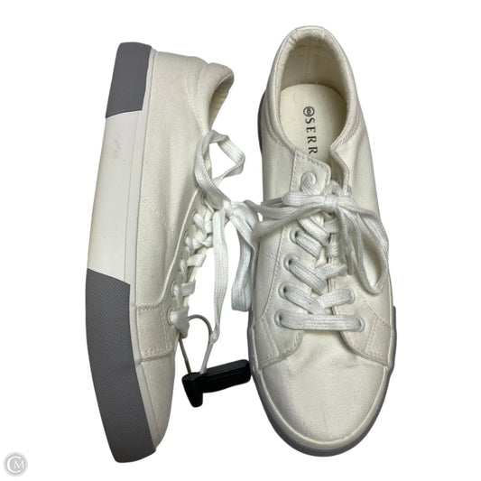 Shoes Sneakers By Serra In White, Size: 8