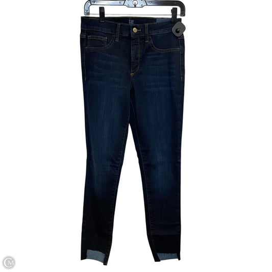 Jeans Skinny By Gap In Blue, Size: 6