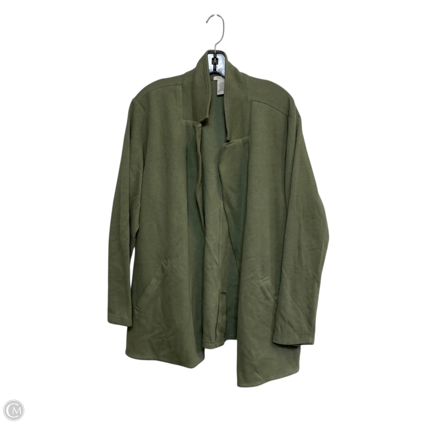 Blazer By Matty M In Green, Size: 3x
