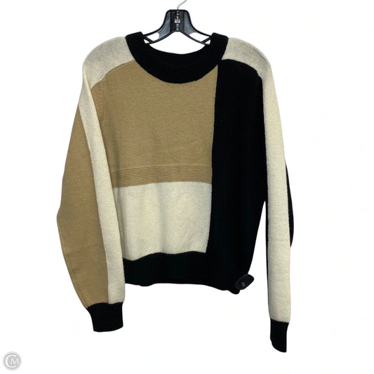 Sweater By Versona In Black & Cream, Size: M