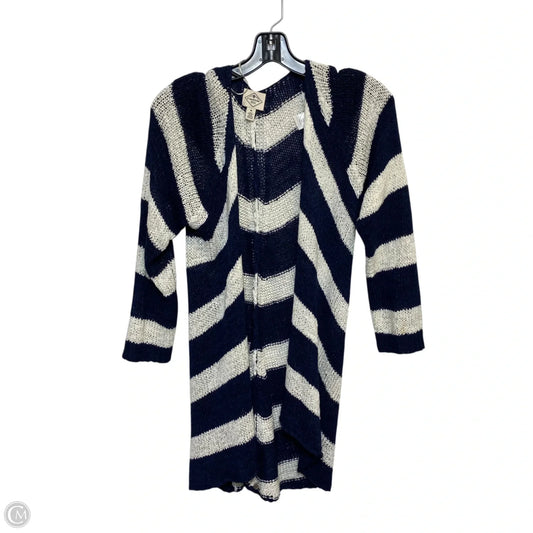 Cardigan By St Johns Bay In Blue & White, Size: M