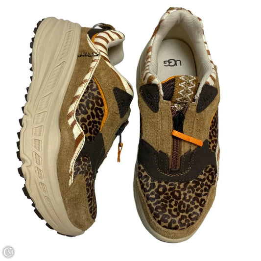 Shoes Designer By Ugg In Animal Print, Size: 7.5