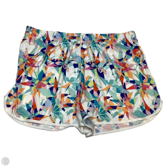 Athletic Shorts By Zelos In Multi-colored, Size: 3x