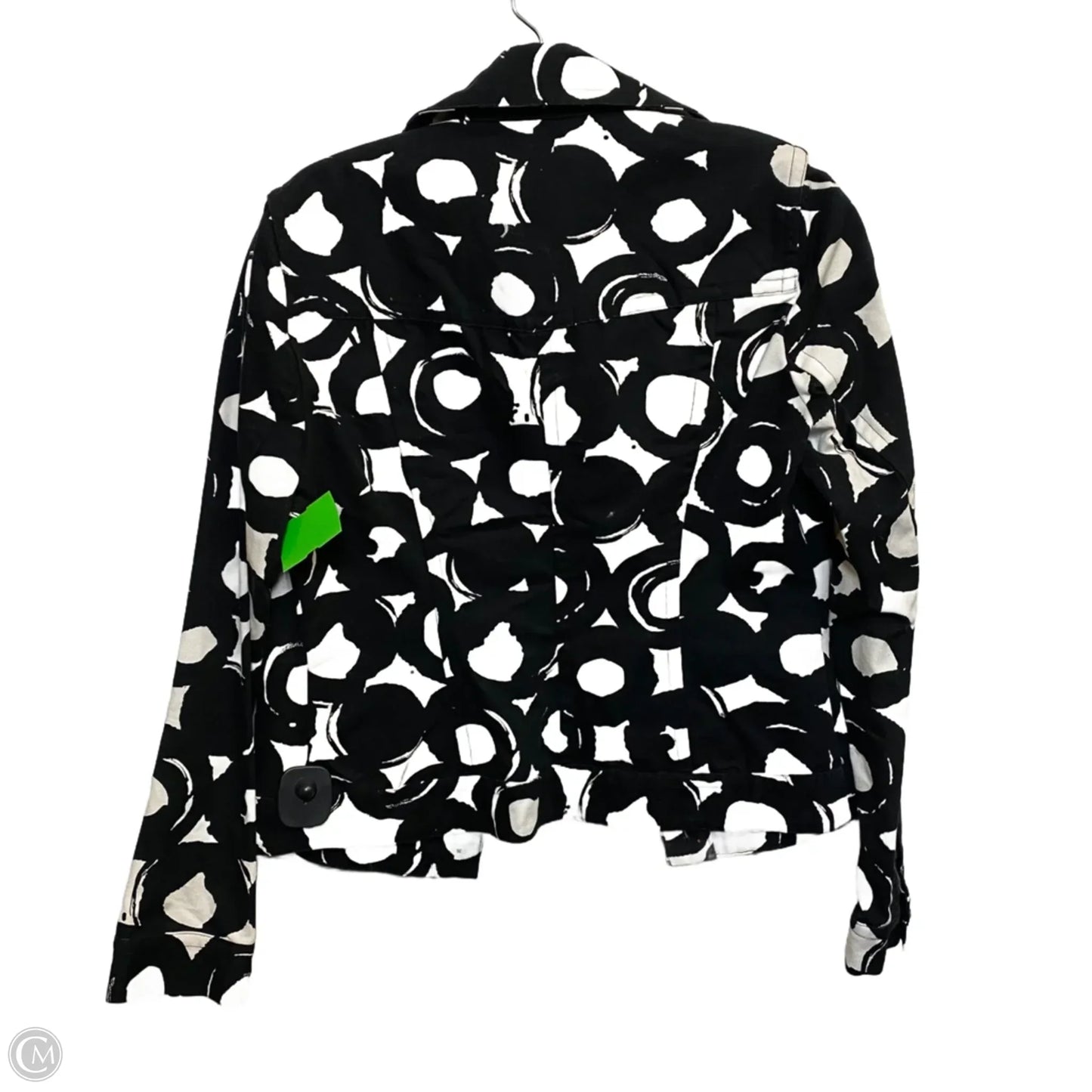Jacket Other By Rafaella In Black & White, Size: M