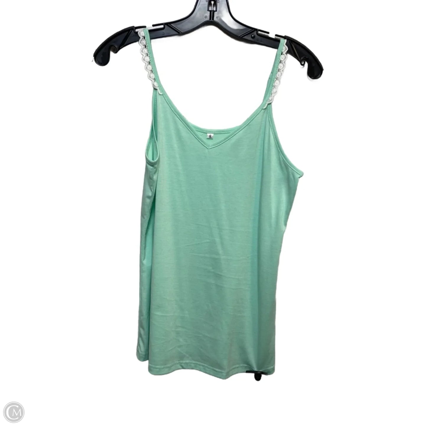 Top Sleeveless By Cmf In Green, Size: S