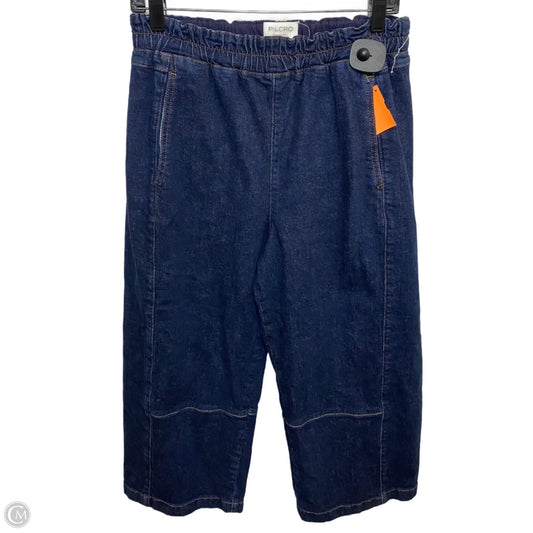Jeans Cropped By Pilcro In Blue Denim, Size: Sp