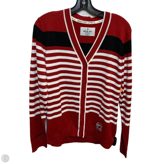 Cardigan By Emerson Street In Black & Red, Size: M