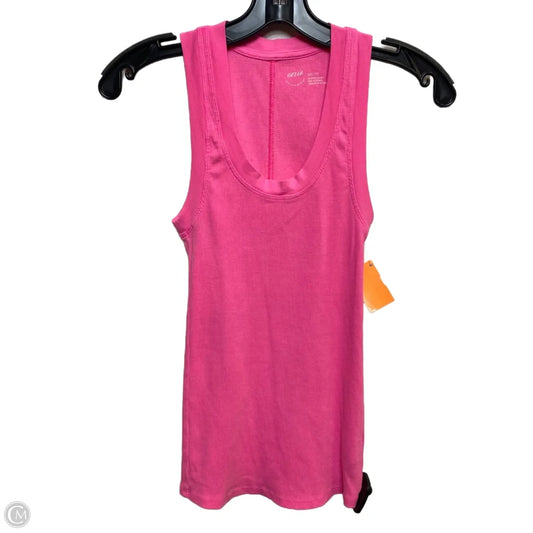 Top Sleeveless By Aerie In Pink, Size: Xxs
