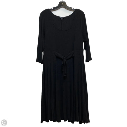 Dress Casual Short By Torrid In Black, Size: 1x