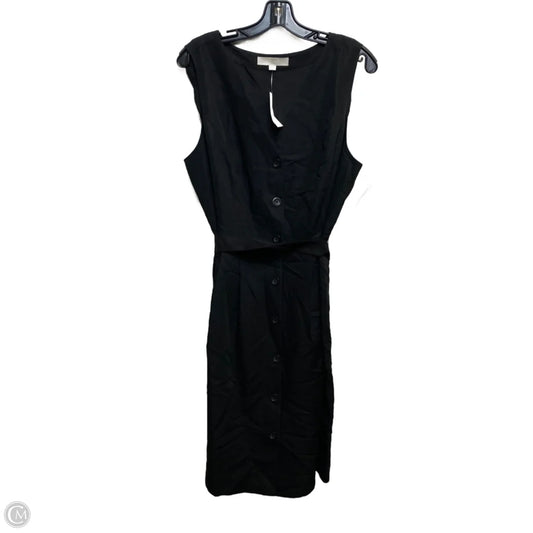 Dress Casual Short By Loft In Black, Size: 1x
