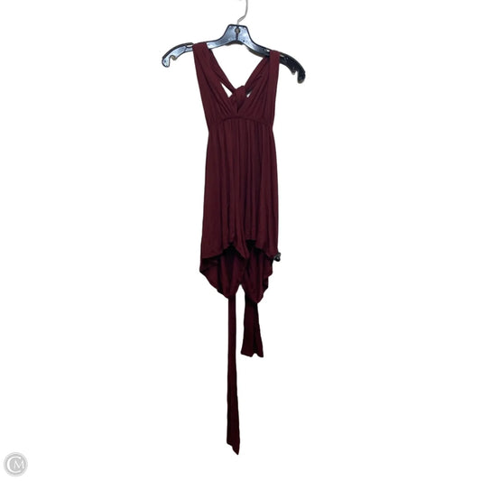 Romper By Blue Blush In Maroon, Size: S