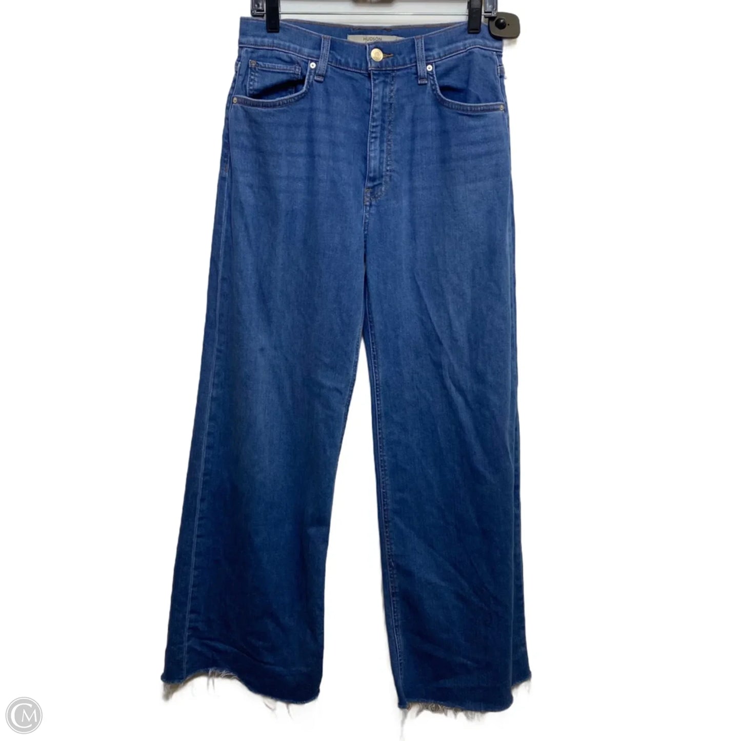 Jeans Designer By Hudson In Blue Denim, Size: 4