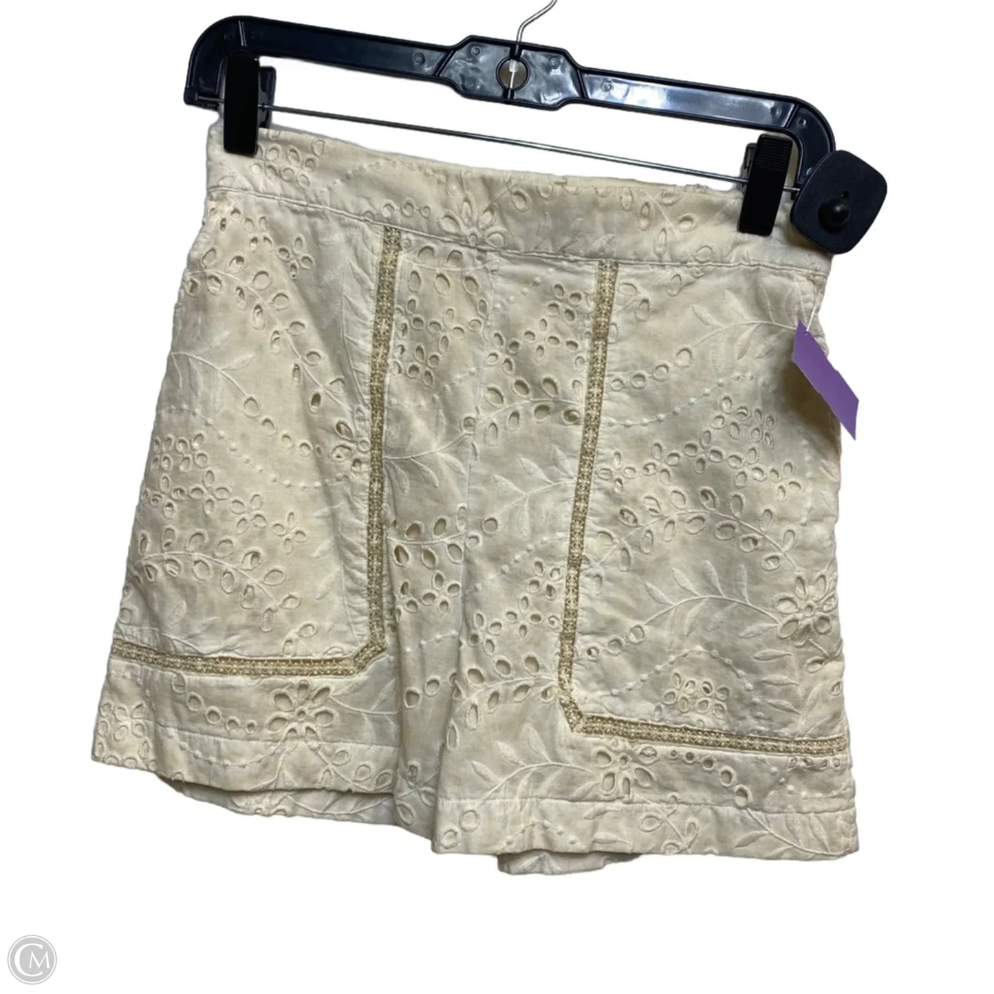 Shorts By Zara In Cream, Size: Xs