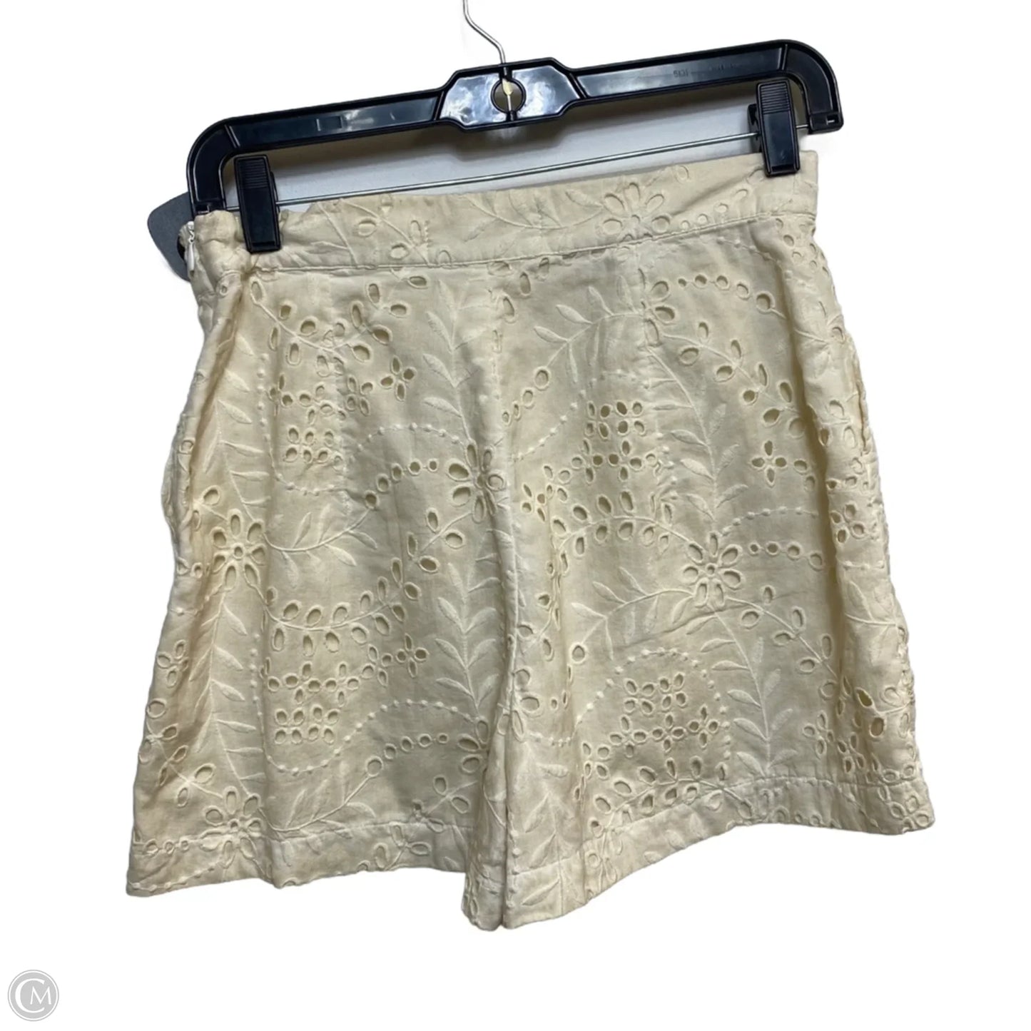 Shorts By Zara In Cream, Size: Xs