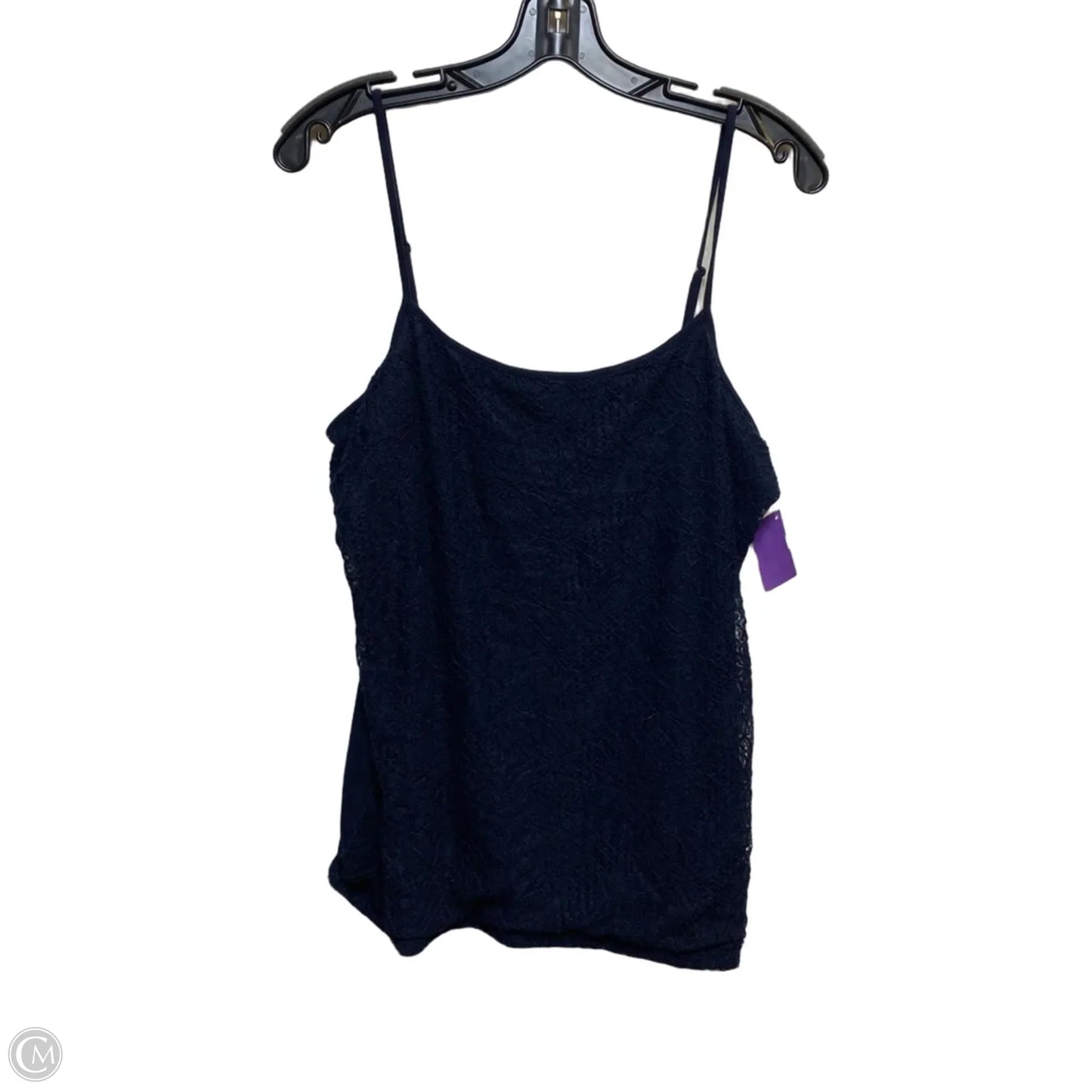 Top Sleeveless Basic By Ann Taylor In Blue, Size: Xl