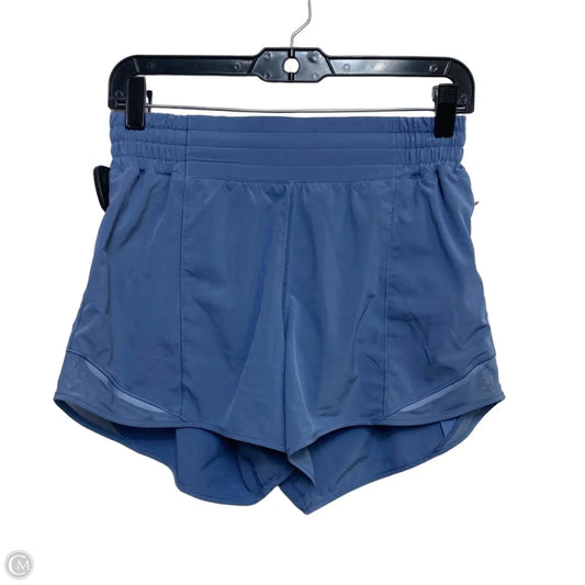 Athletic Shorts Designer By Lululemon In Blue, Size: S