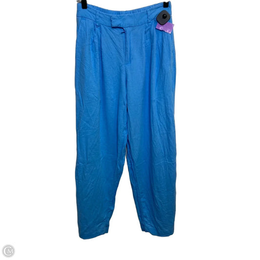 Pants Linen By A New Day In Blue, Size: 4