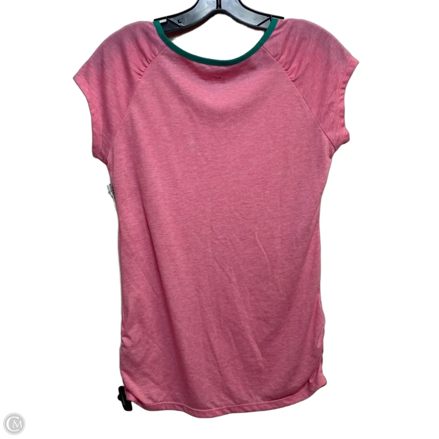 Athletic Top Short Sleeve By Nike Apparel In Pink, Size: Xl