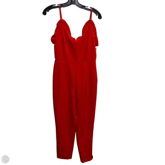 Jumpsuit By Do + Be In Red, Size: S