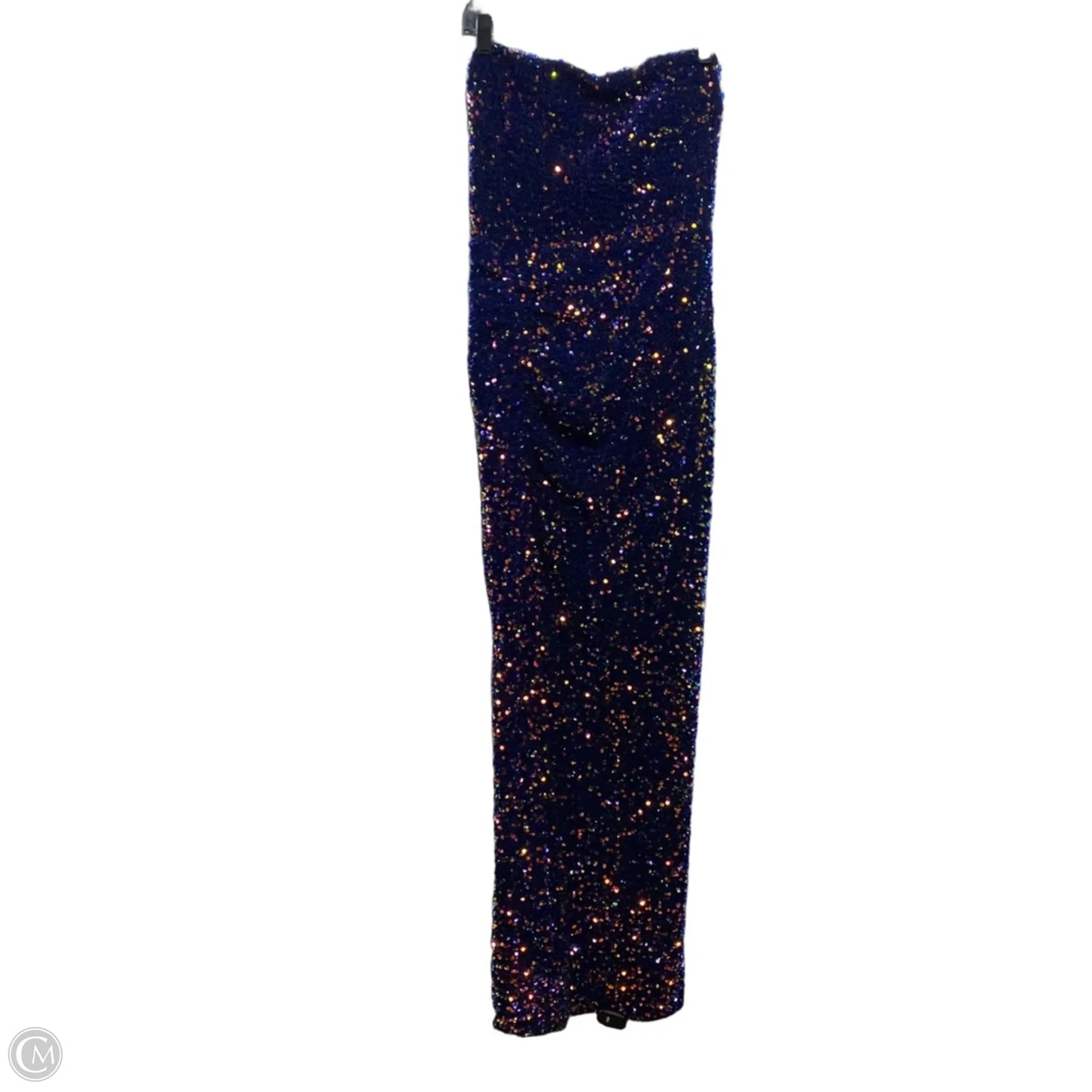 Dress Party Long By Fashion Nova In Blue, Size: L