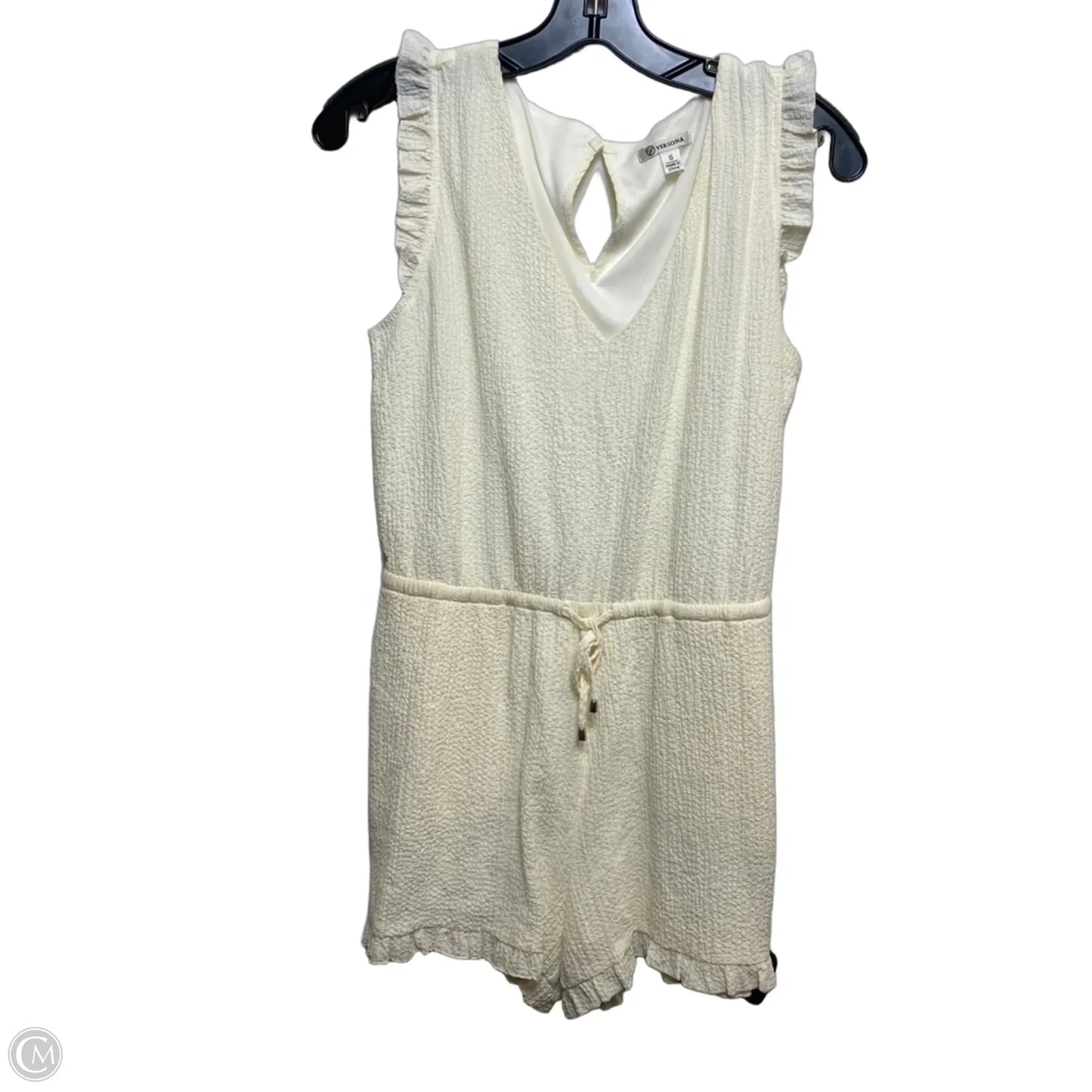 Romper By Versona In Cream, Size: S