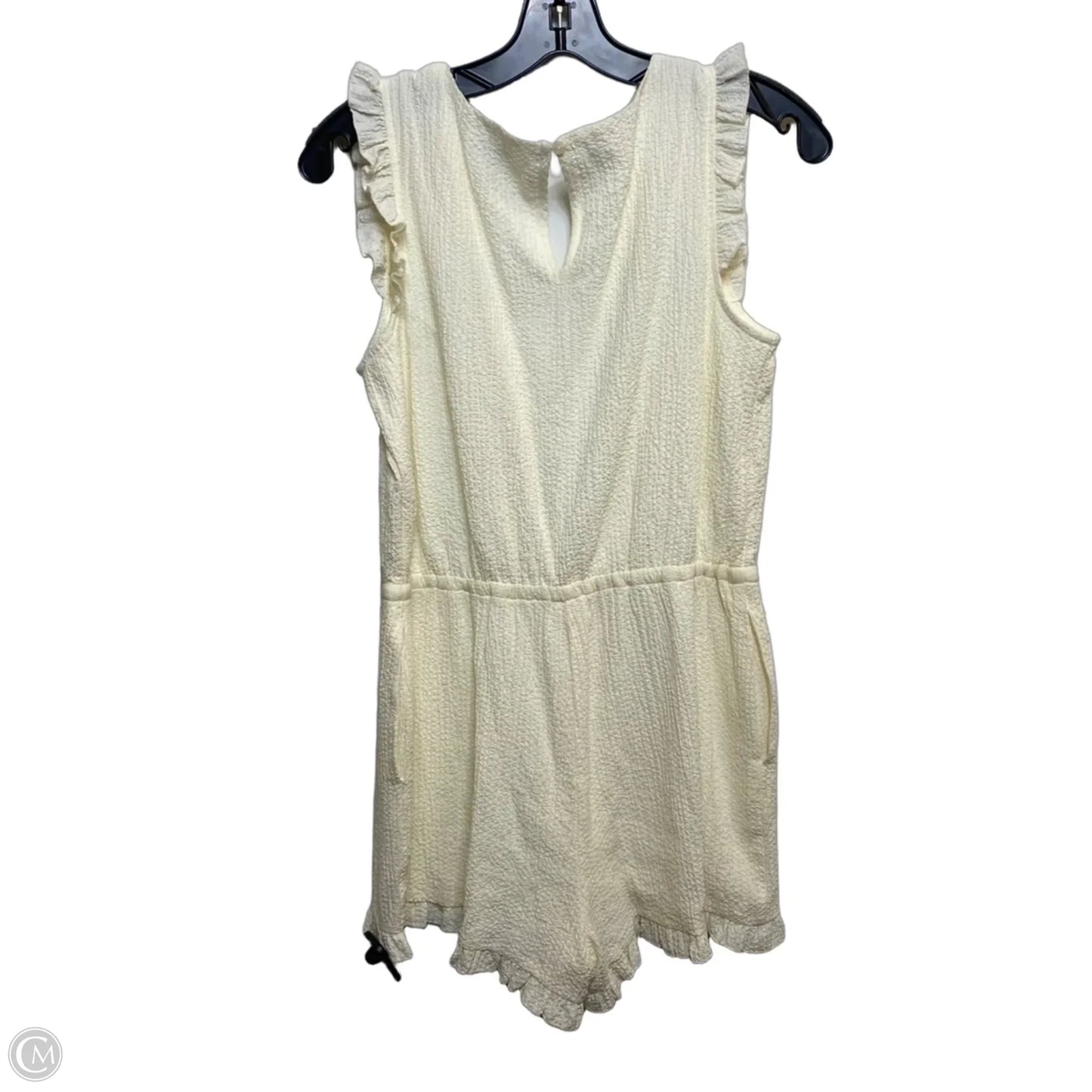 Romper By Versona In Cream, Size: S