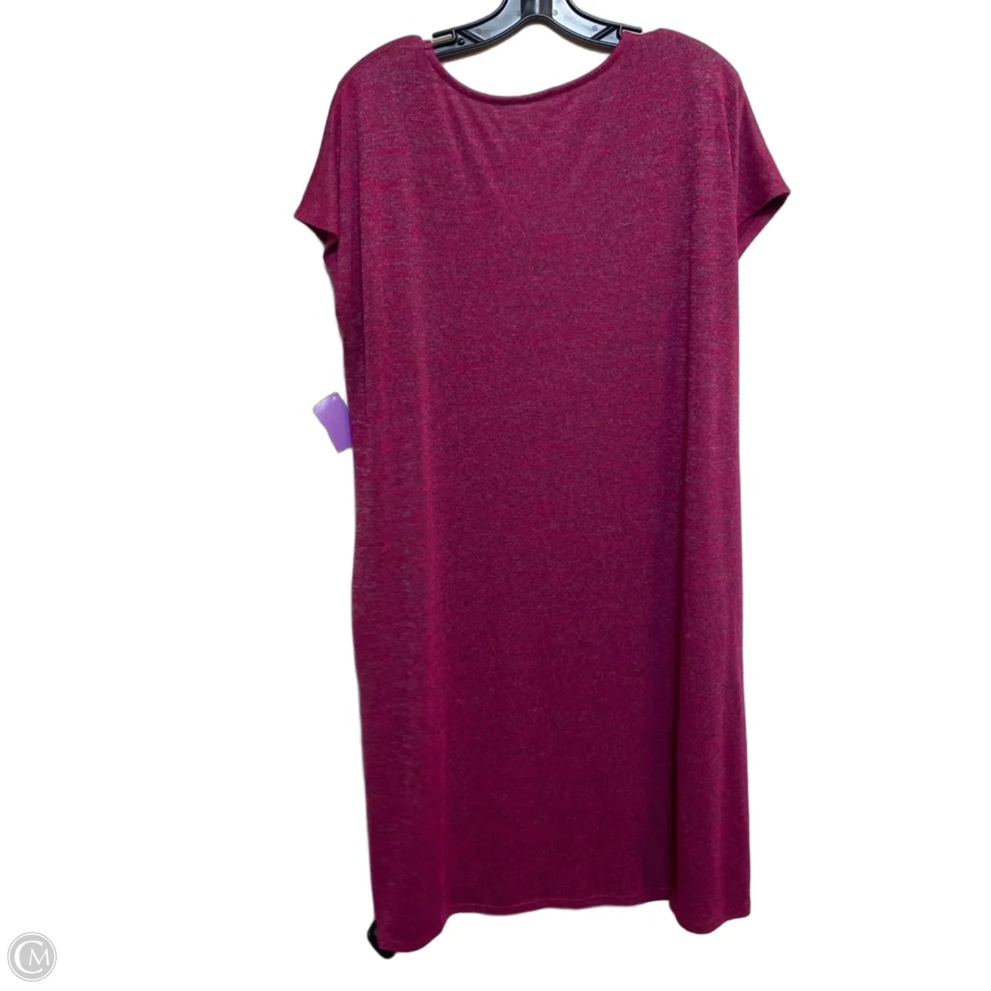 Dress Casual Short By Time And Tru In Pink, Size: L