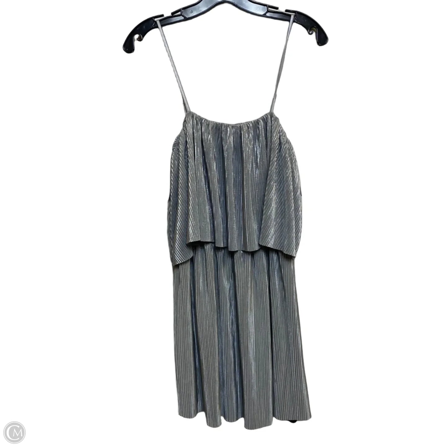Dress Casual Short By Timing In Silver, Size: M