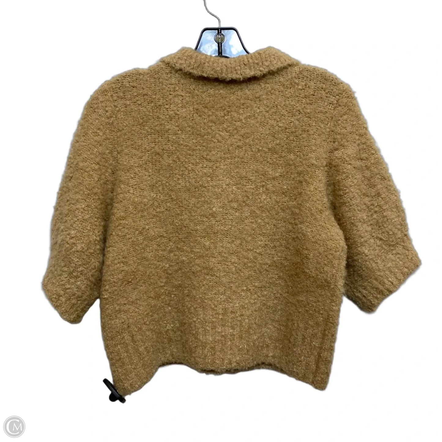 Top Short Sleeve By Vero Moda In Tan, Size: S