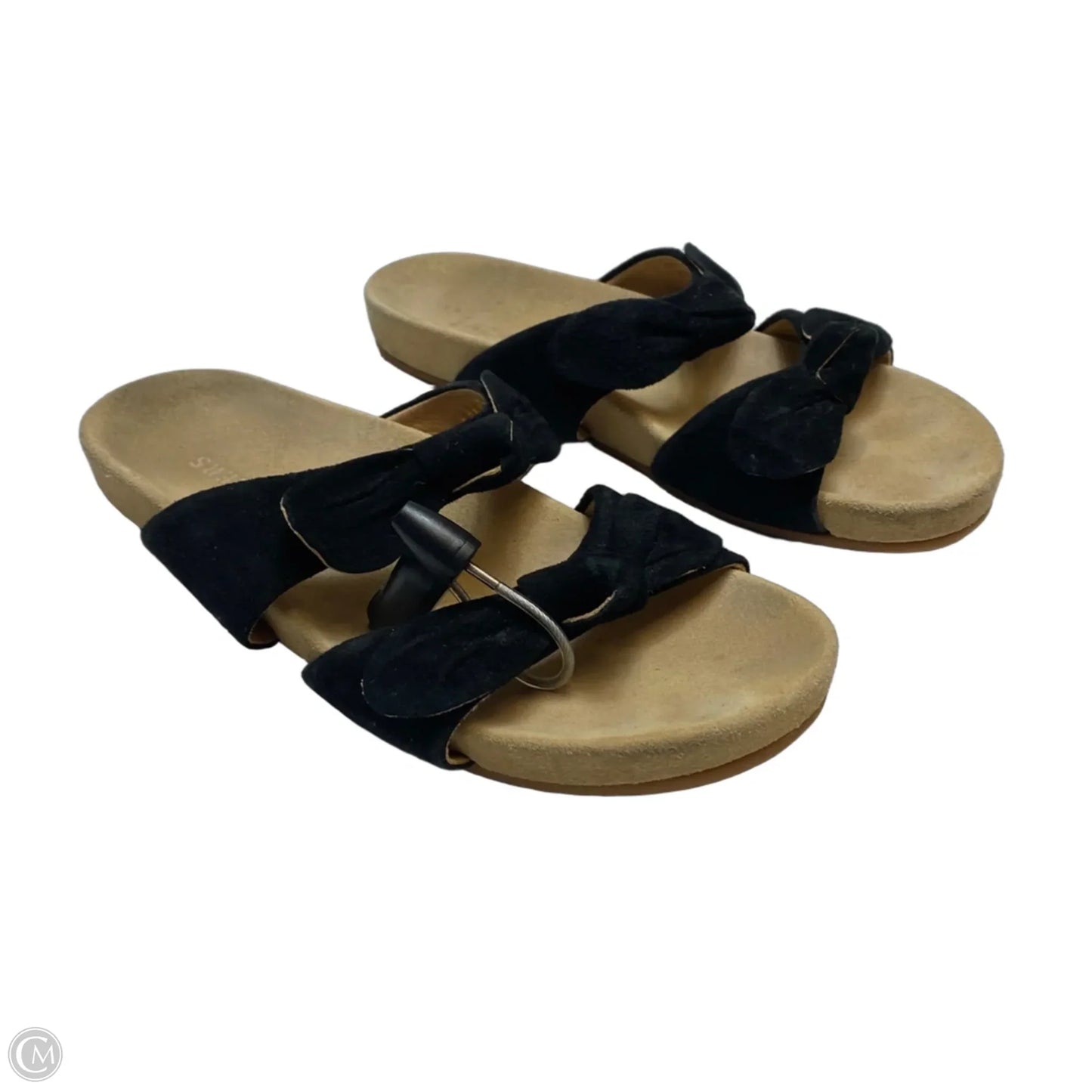 Sandals Designer By Jack Rogers In Black, Size: 7