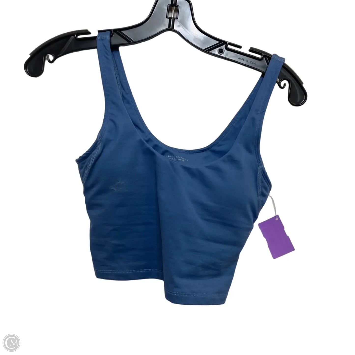 Athletic Bra By Clothes Mentor In Blue, Size: Xs