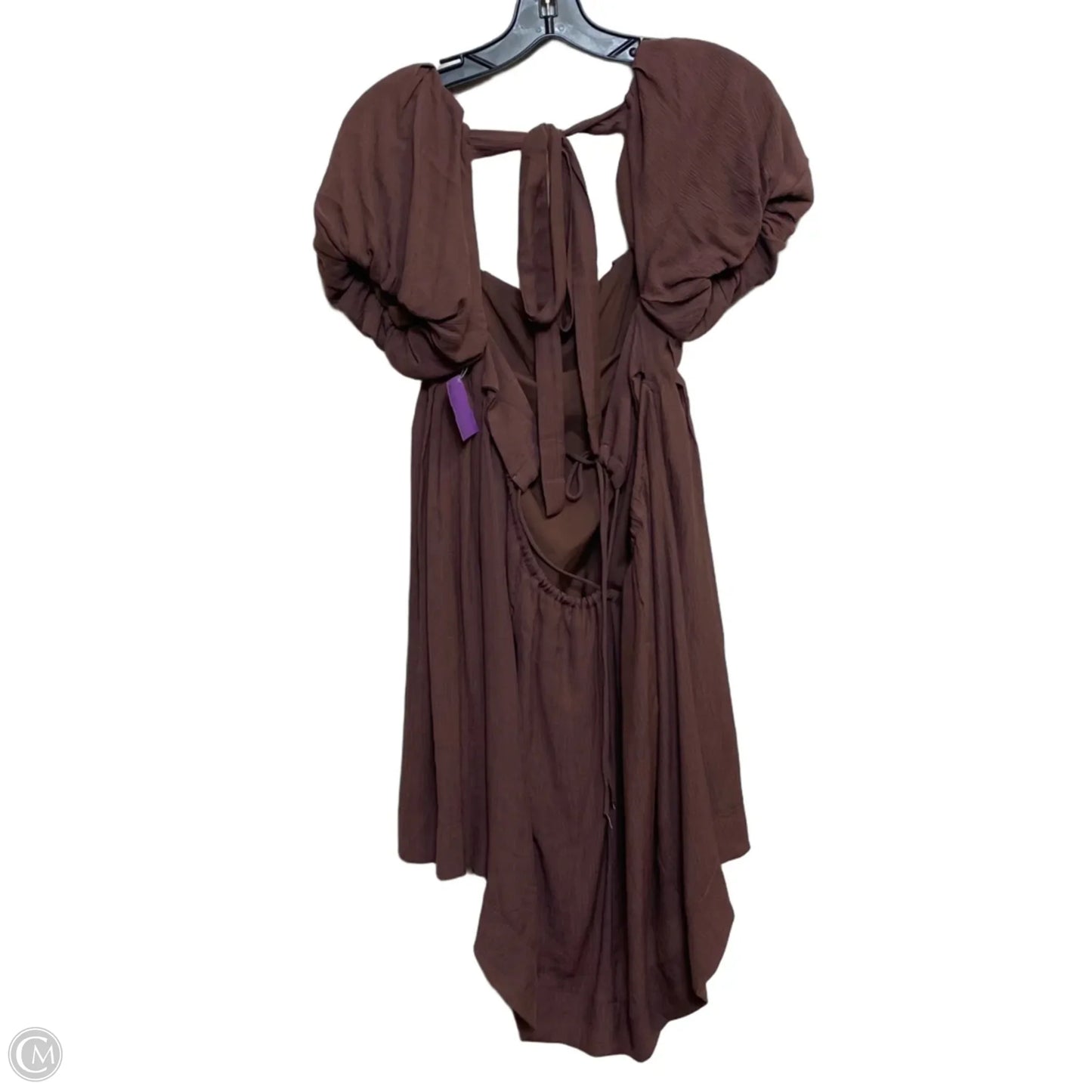 Dress Casual Short By Clothes Mentor In Brown, Size: M
