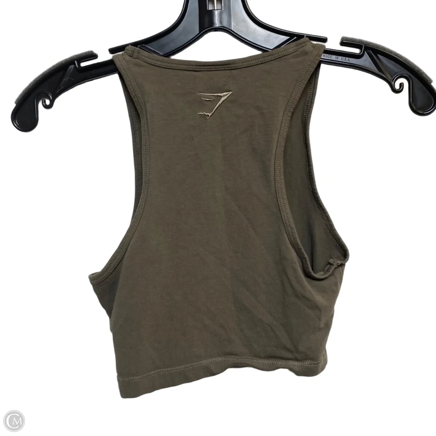 Athletic Tank Top By Gym Shark In Green, Size: Xs