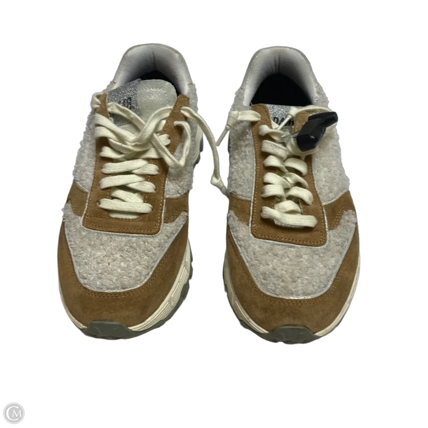 Shoes Designer By P448 In Tan & White, Size: 8.5