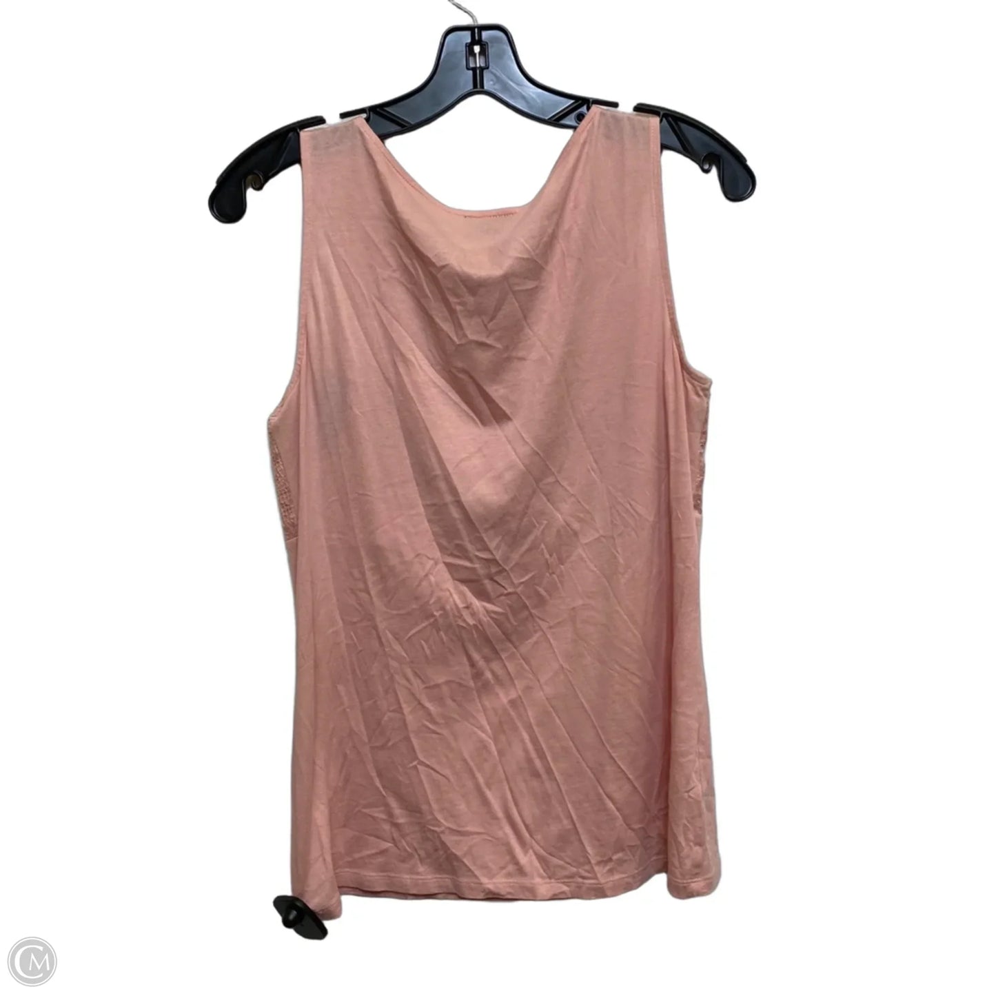 Top Sleeveless By Ann Taylor In Pink, Size: M