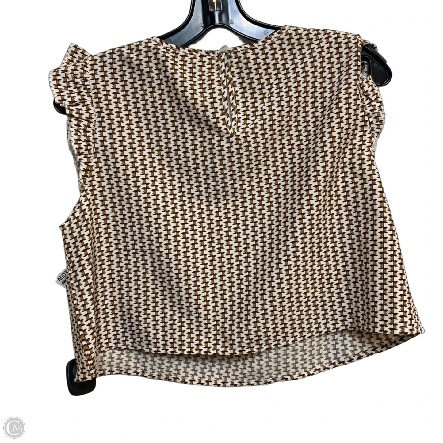Shorts Set By Clothes Mentor In Brown & White, Size: L