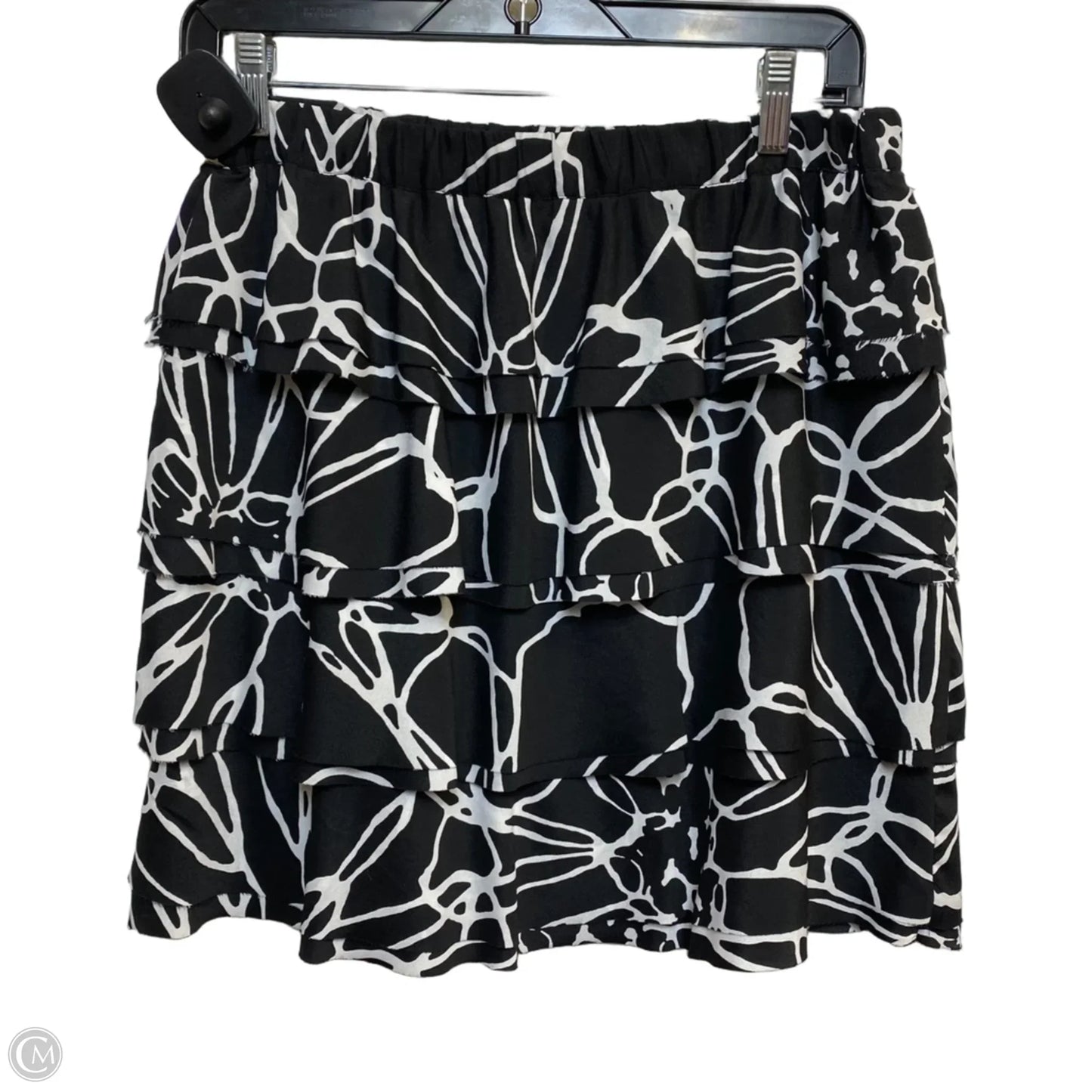 Skirt Mini & Short By Michael By Michael Kors In Black & White, Size: S