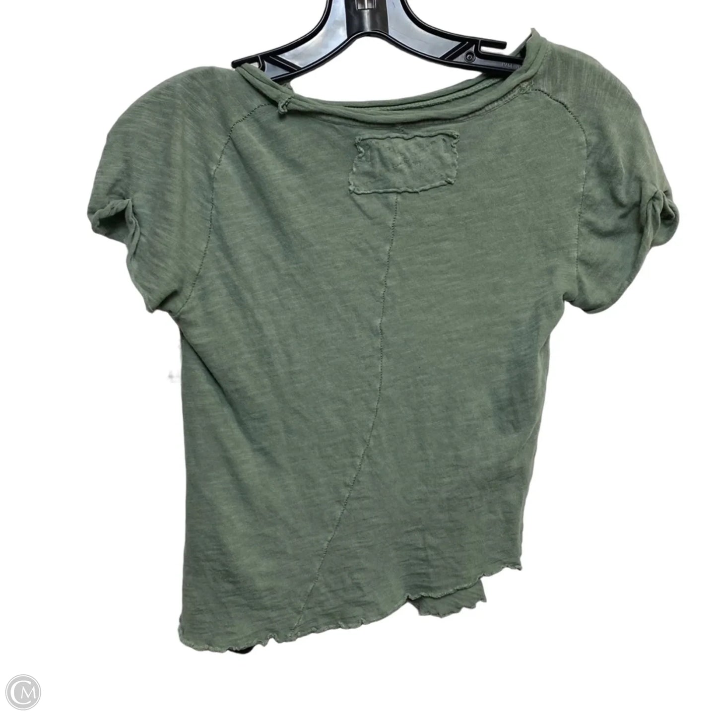 Top Short Sleeve By We The Free In Green, Size: Xs